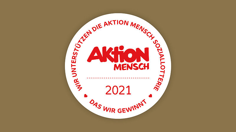 Logo der Aktion Mensch - für Lagoni Malereibetrieb Kiel