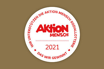 Logo der Aktion Mensch - für Lagoni Malereibetrieb Kiel